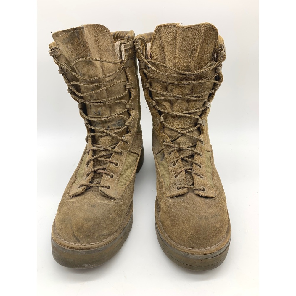 Danner Desert Acadia Men's 9 Tan Military Boots Made in USA — Needs Resole